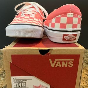 VANS- strawberry checkerboard - ERA